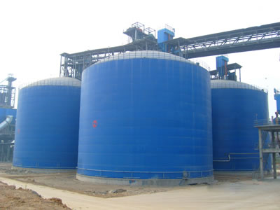 三河水泥钢板库改造