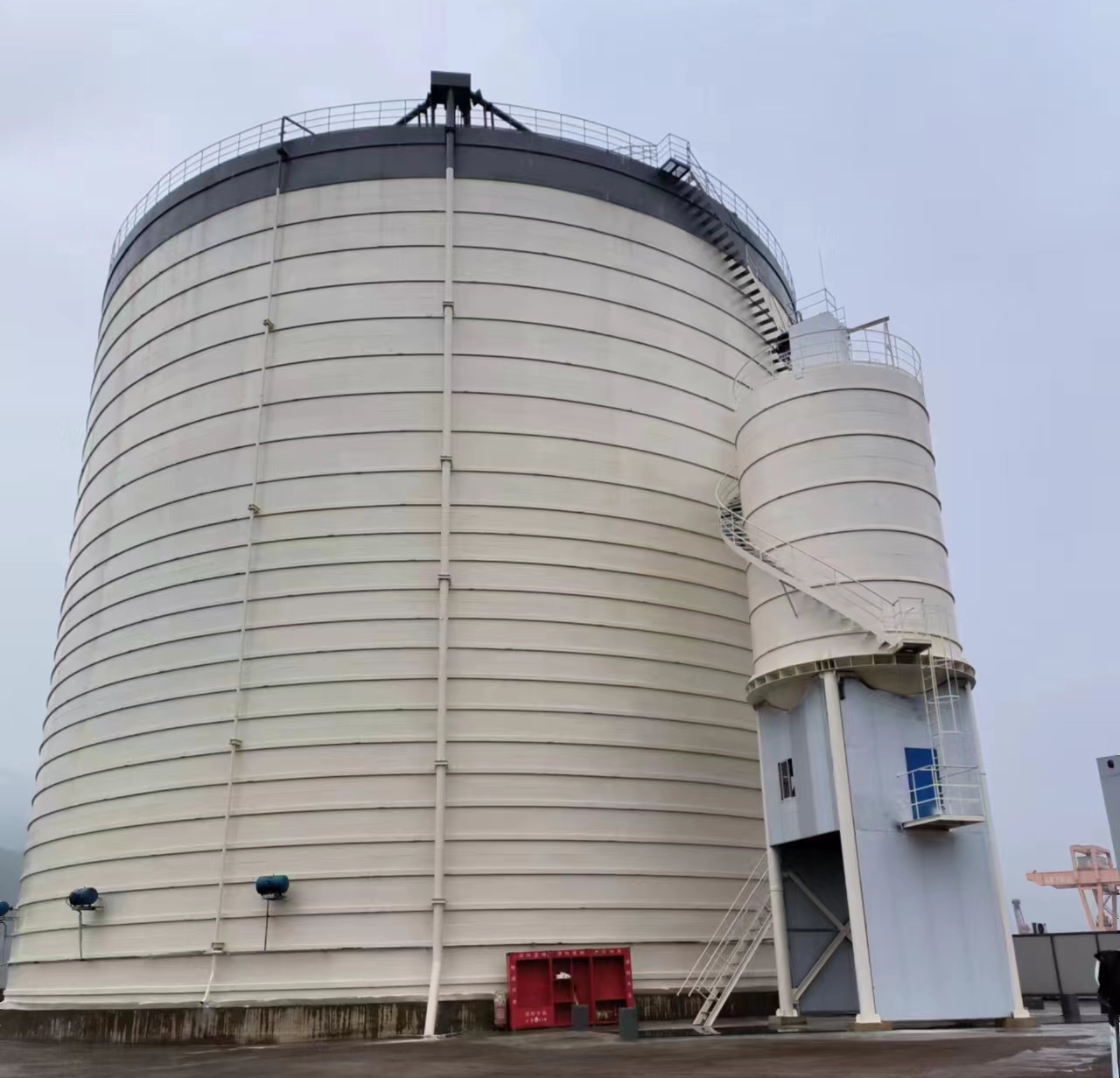 三河10万吨水泥钢板库